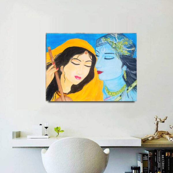 Unconditional Love: Painting Srikrishna